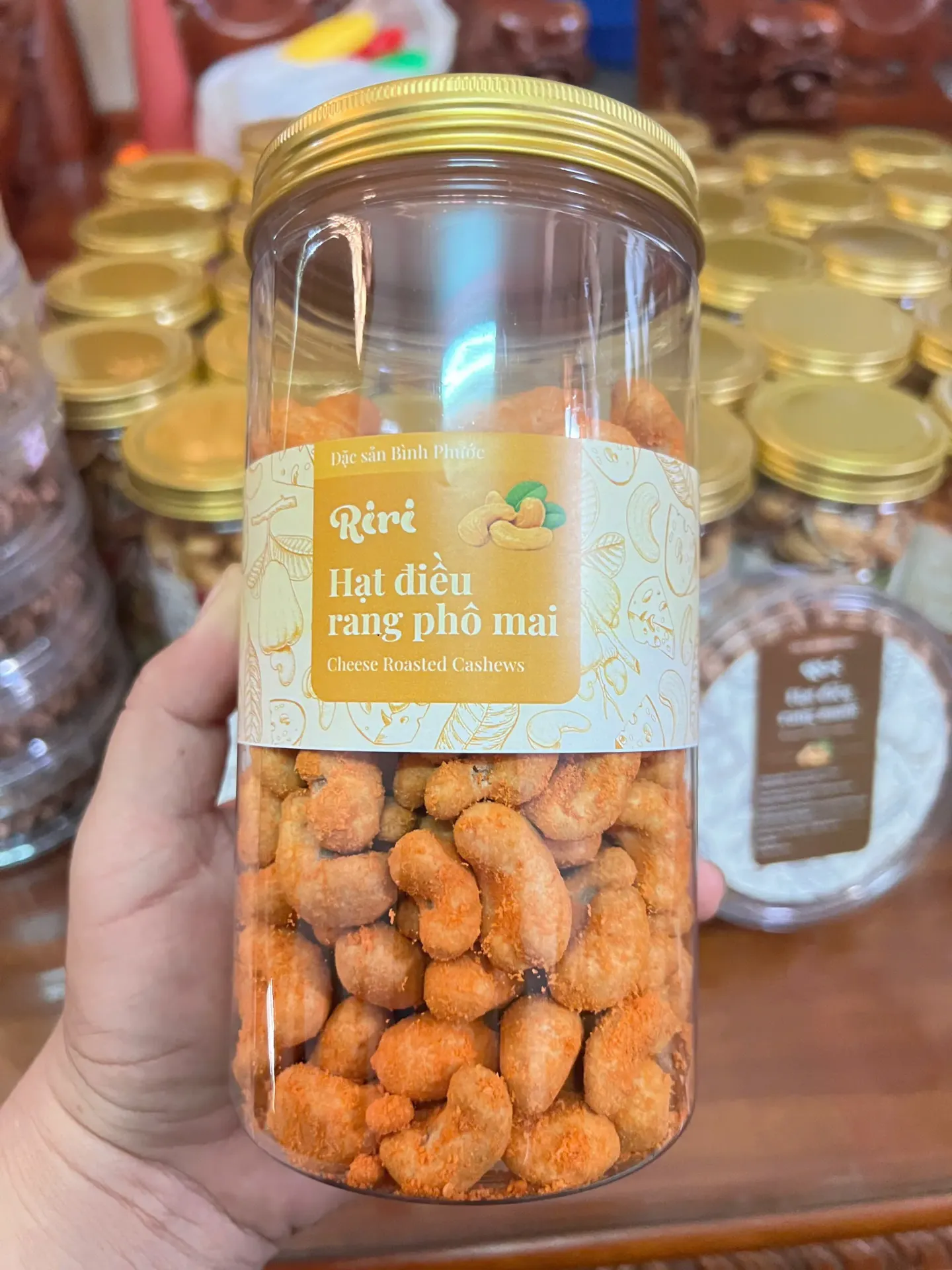 Hạt điều rang phô mai (500gram)