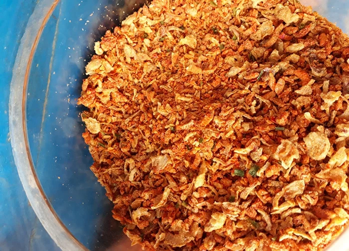 Muối Hành Phi Tây Ninh Chú Thức - Loại 1 Hạt To Giòn, Cay Nồng, Không Chất Bảo Quản - 500g